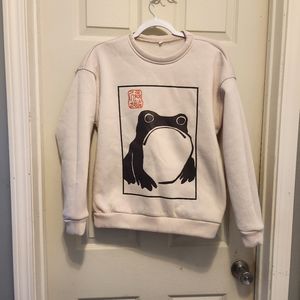 Frog Sweatshirt Small